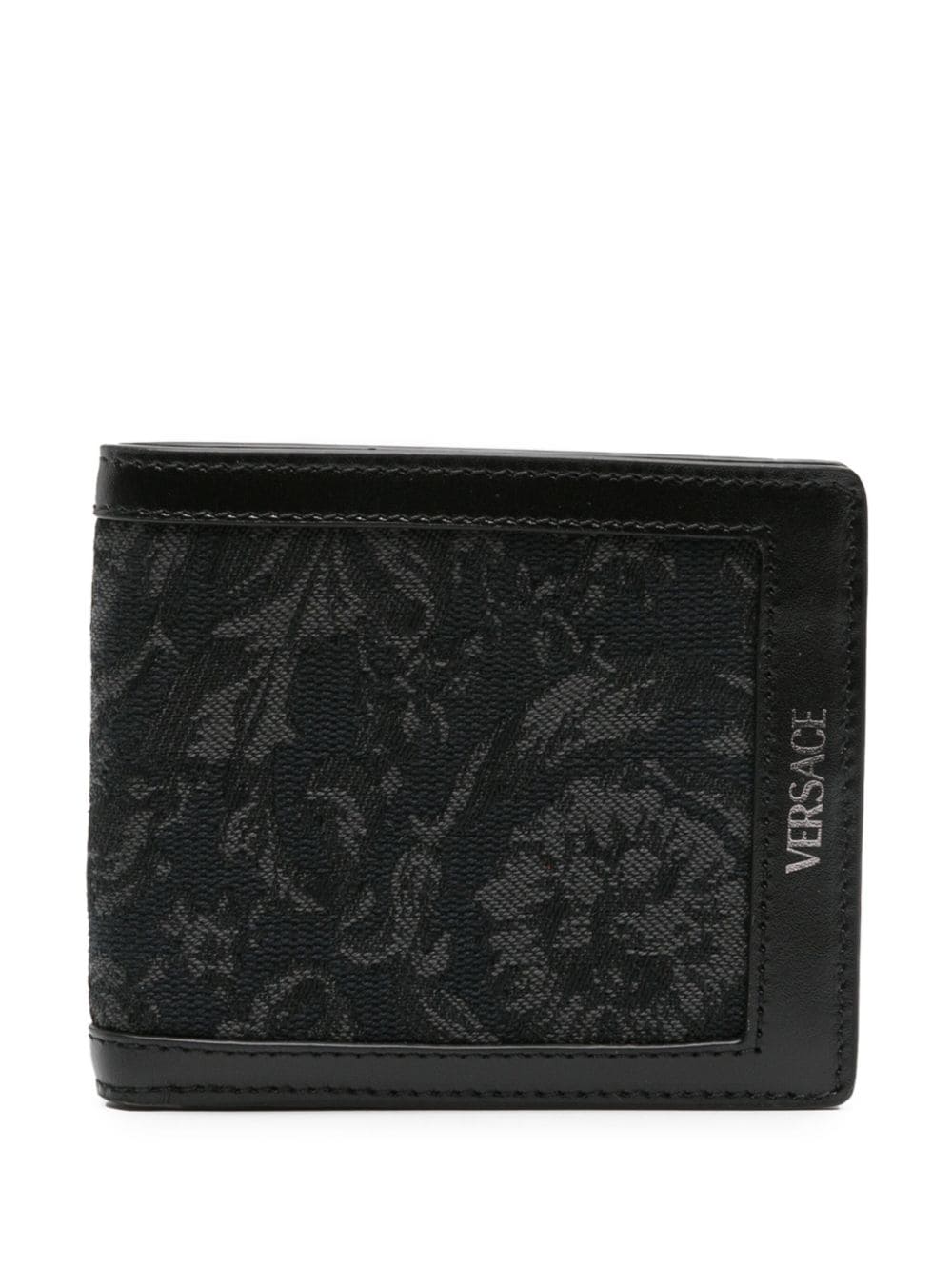 Versace Barocco jacquard wallet