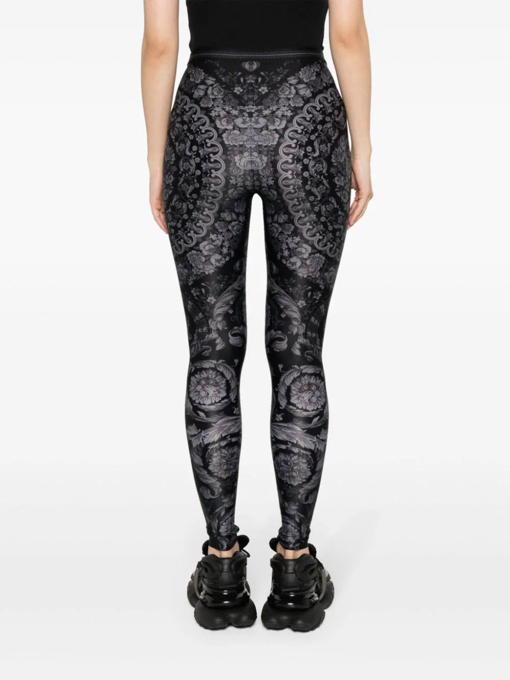 Versace Barocco-print leggings - Image 4