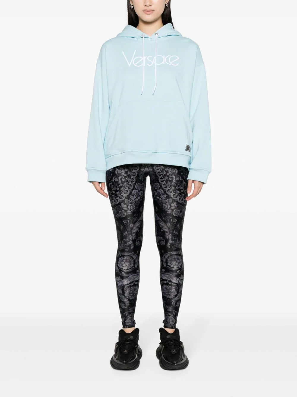 Versace Barocco-print leggings - Image 2