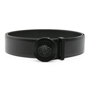 Versace Medusa Biggie tonal leather belt
