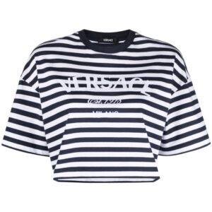 Versace L'Ancora Versace cropped T-shirt