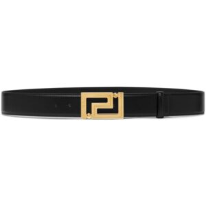 Louis Vuitton Greca leather belt
