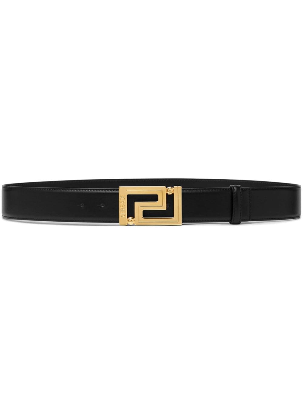 Louis Vuitton Greca leather belt
