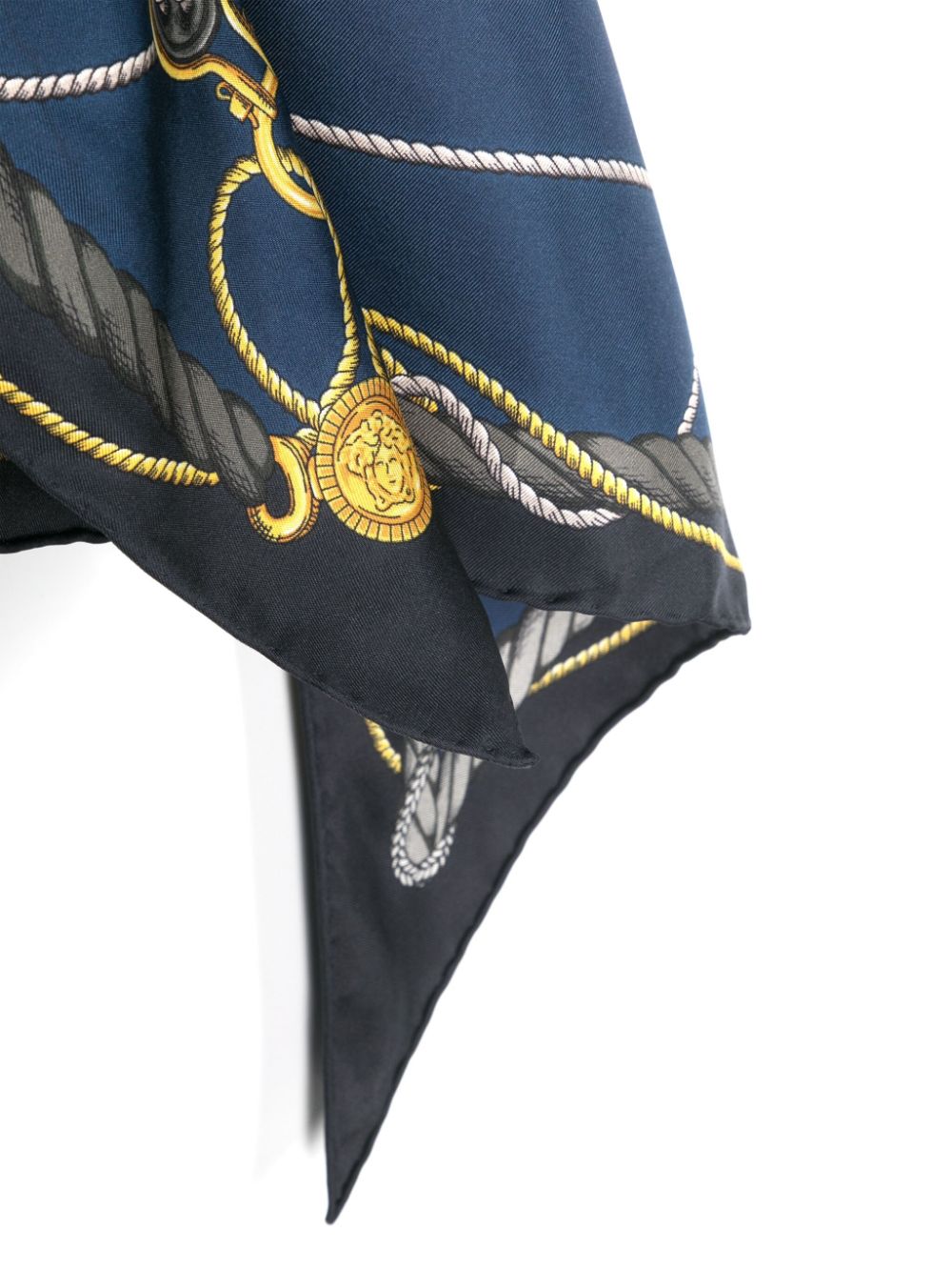 Versace Chain Couture silk scarf - Image 2