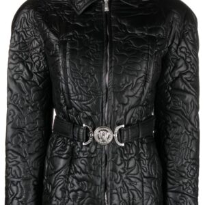 Versace Barocco-quilted padded jacket