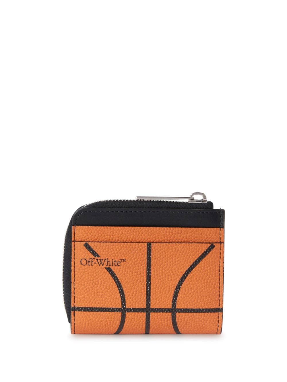 Off-White Basketball logo-print leather wallet