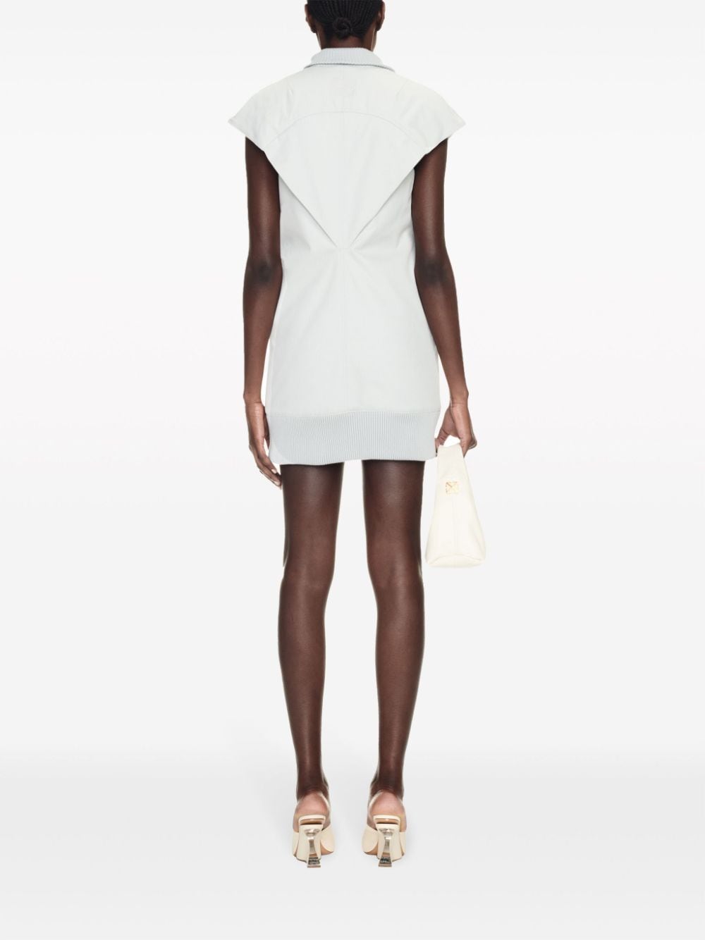Off-White Co S/S sleeveless padded minidress - Image 3