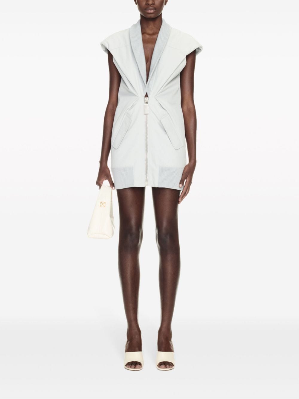 Off-White Co S/S sleeveless padded minidress - Image 5
