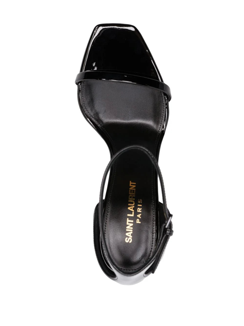 Saint Laurent Opyum 85mm patent leather sandals - Image 4