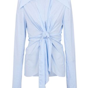 Balmain  gingham-check pattern cotton shirt