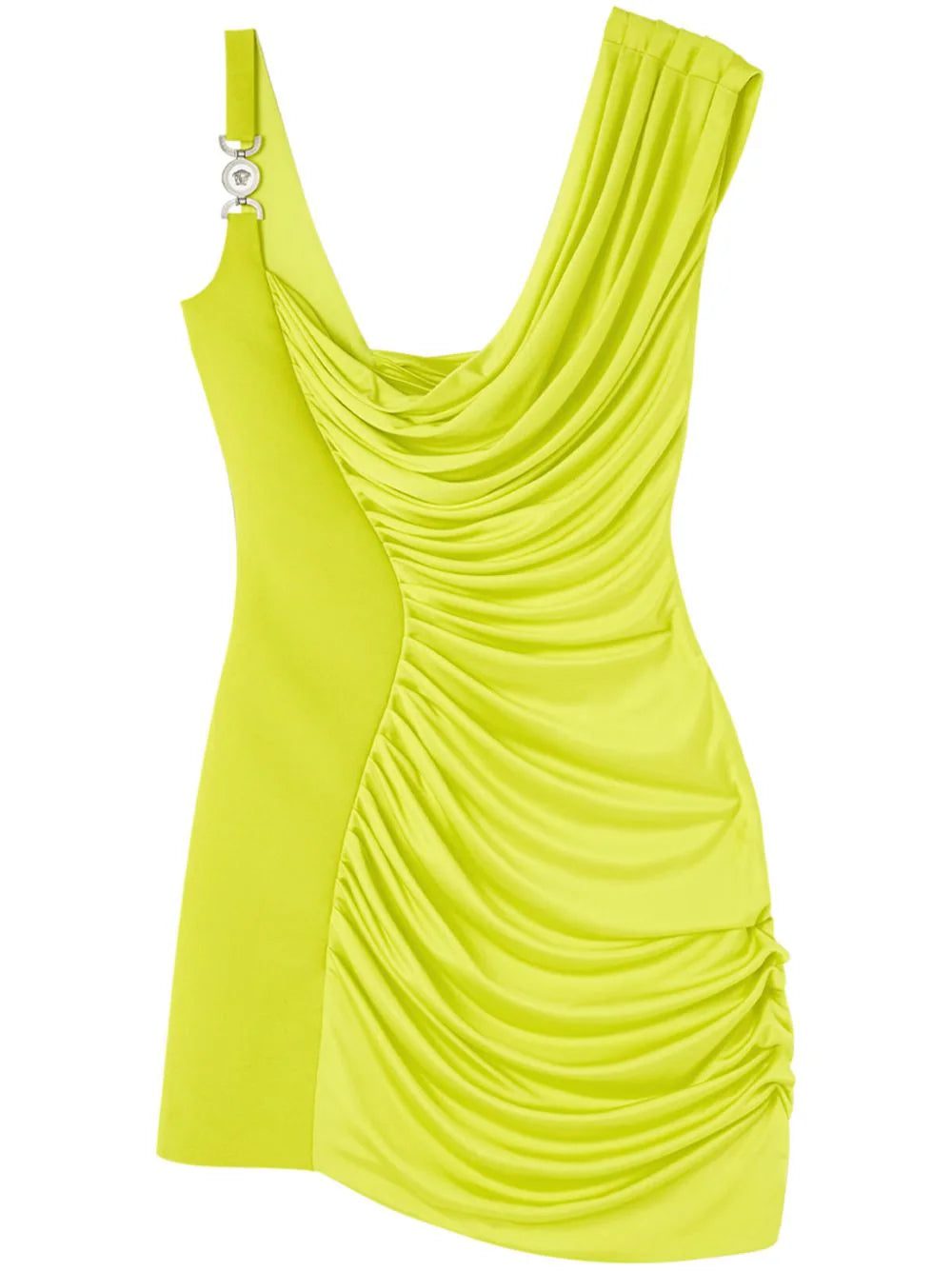 Versace Medusa '95 draped minidress