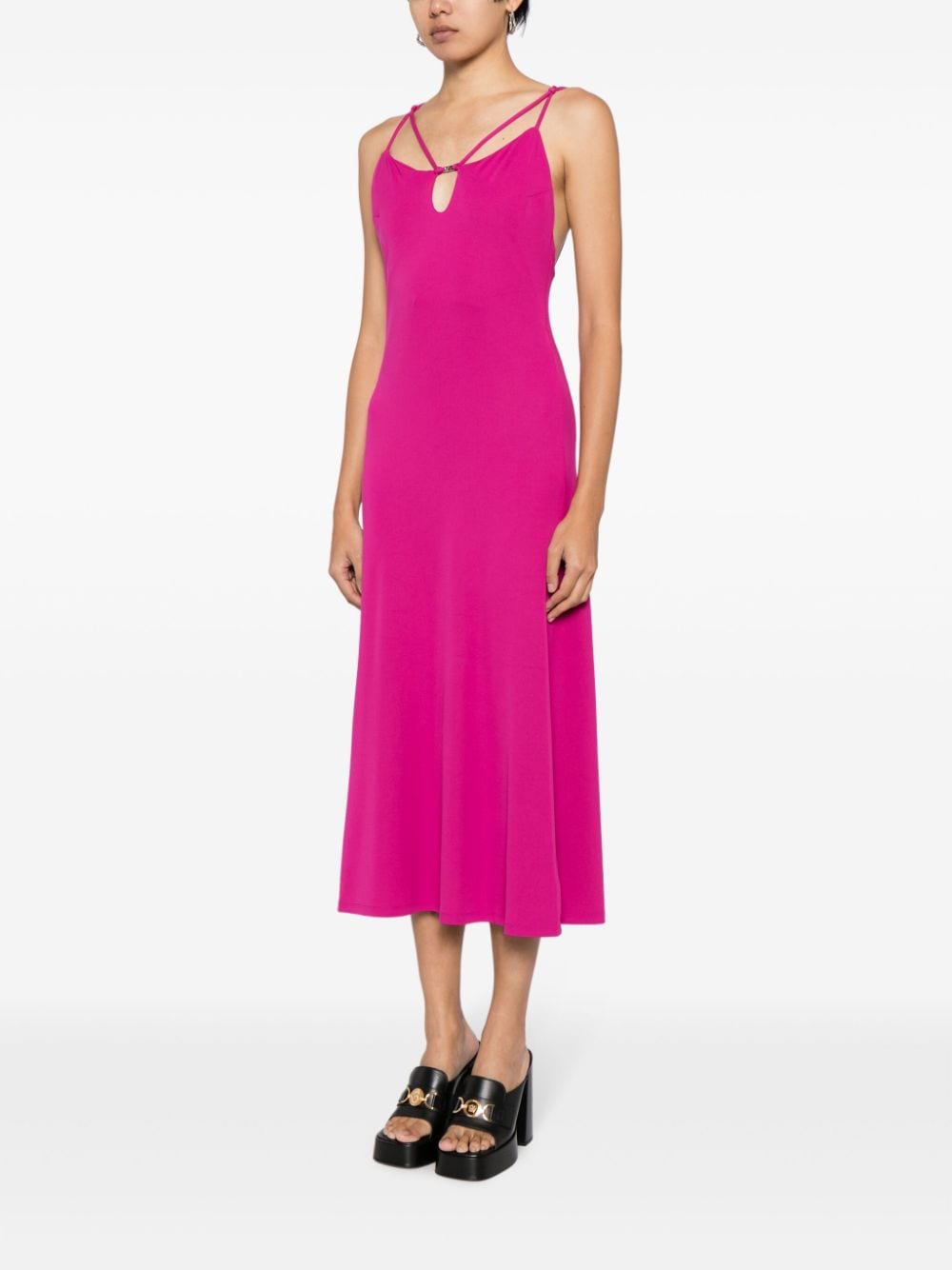 Michael Kors strappy cutout midi dress - Image 3