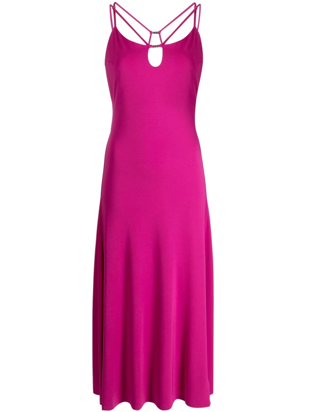 Michael Kors strappy cutout midi dress