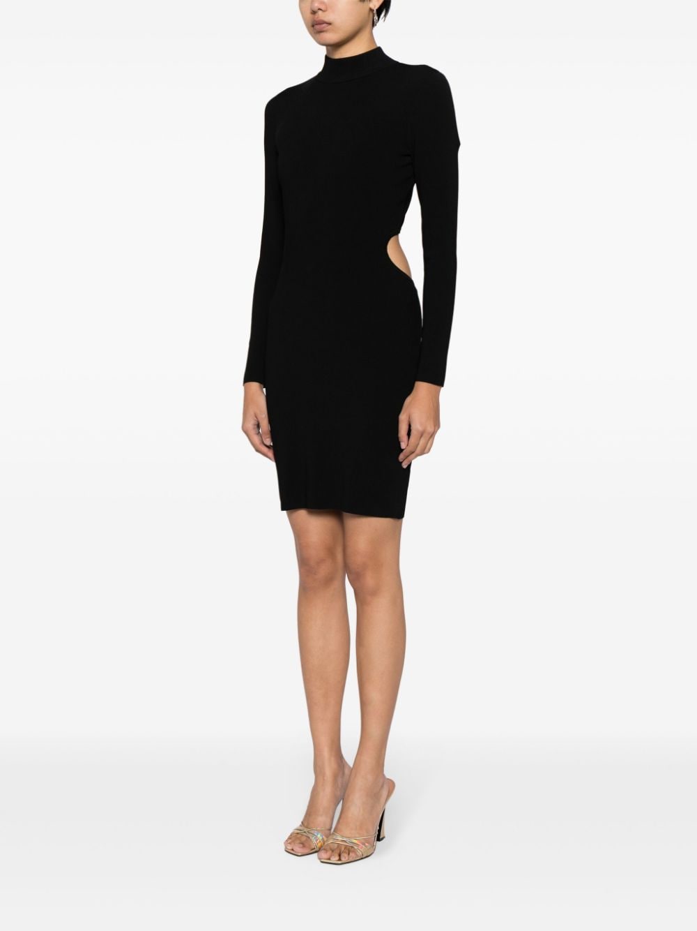 Michael Kors cutout jersey midi dress - Image 3