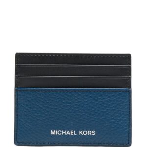 Michael Kors Hudson logo-plaque cardholder