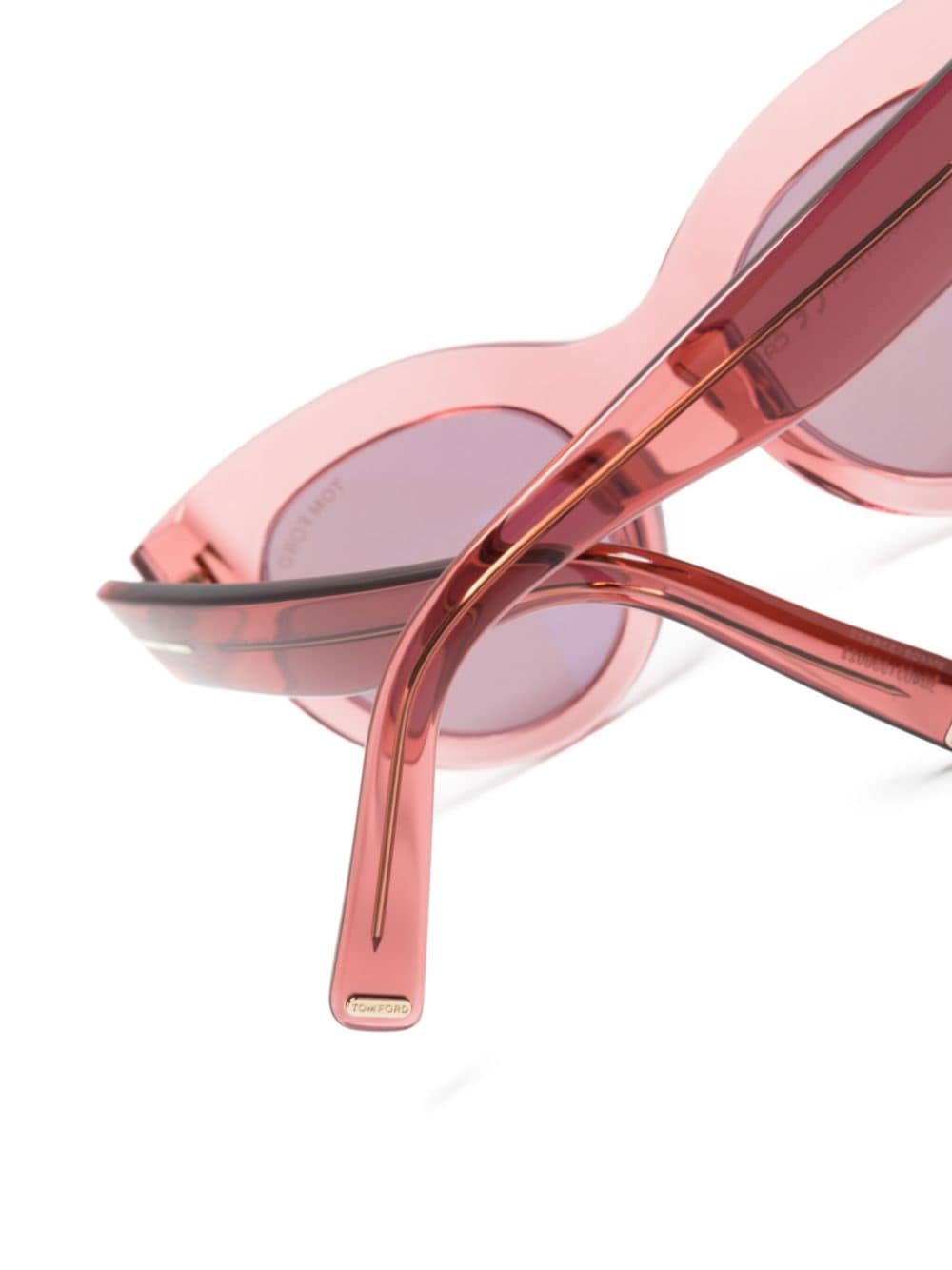 TOM FORD Eyewear Lucilla oversize-frame sunglasses - Image 3