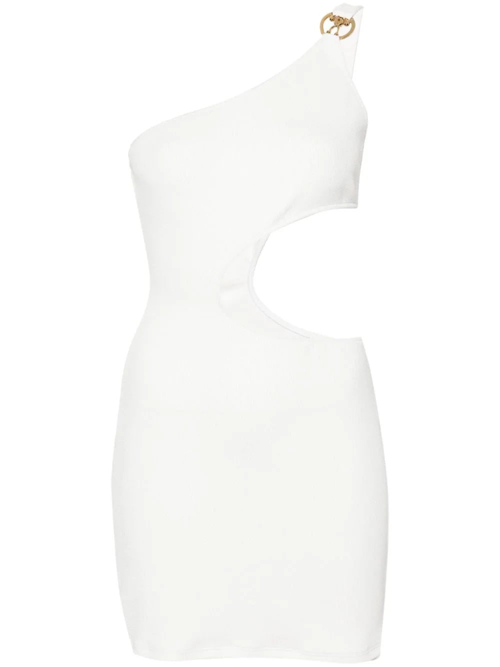 Moschino one-shoulder cut-out minidress