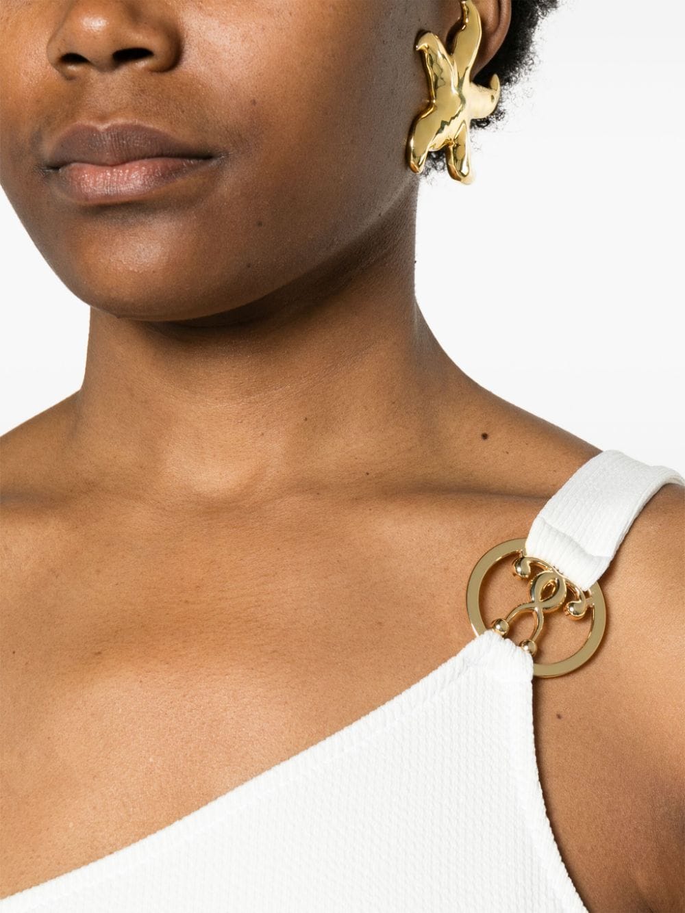 Moschino one-shoulder cut-out minidress - Image 5