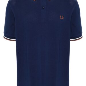 Fred Perry logo-embroidered cotton polo shirt