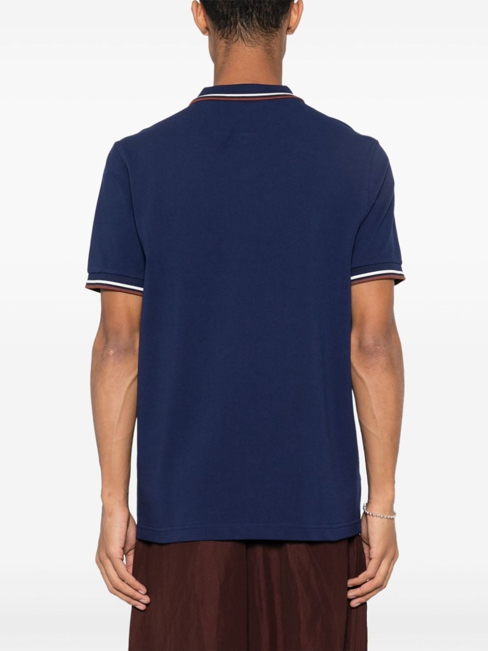 Fred Perry logo-embroidered cotton polo shirt - Image 4