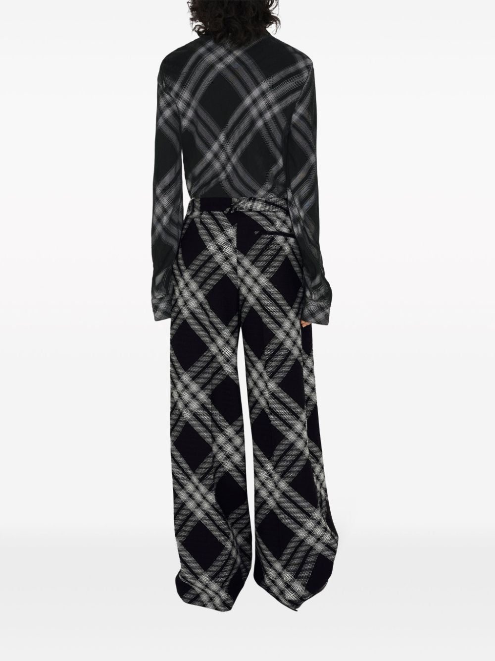 Burberry check-print long-sleeve shirt - Image 4