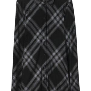 Burberry check-print long-sleeve shirt