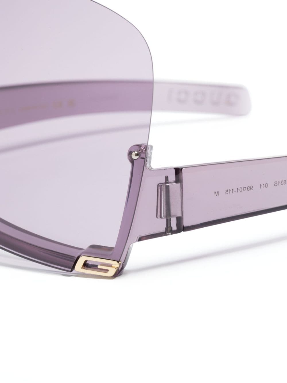Gucci Eyewear Square G shield-frame sunglasses - Image 3