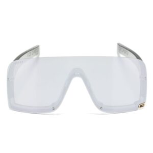 Gucci Eyewear logo-plaque shield-frame sunglasses