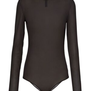 Prada Gazar triangle-logo bodysuit