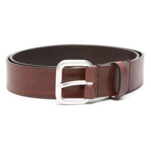 Louis Vuitton Oval-D logo-plaque leather belt