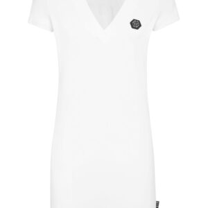 Philipp Plein rhinestone-embellished T-shirt dress