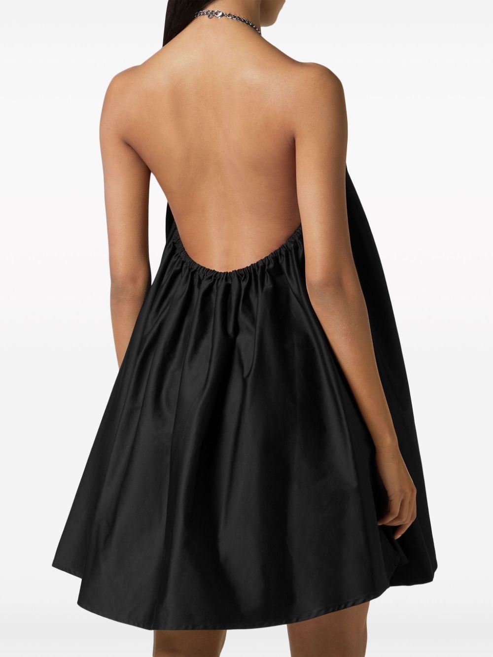 Philipp Plein crystal-embellishment cotton mini dress - Image 3