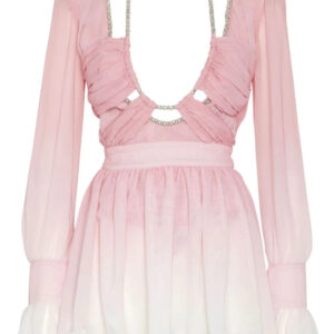 Philipp Plein ombré-effect mini dress