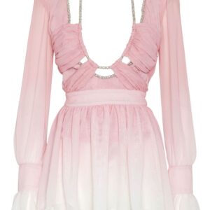 Philipp Plein ombré-effect mini dress