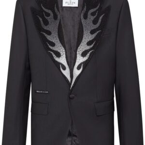 Philipp Plein  Flame single-breasted blazer