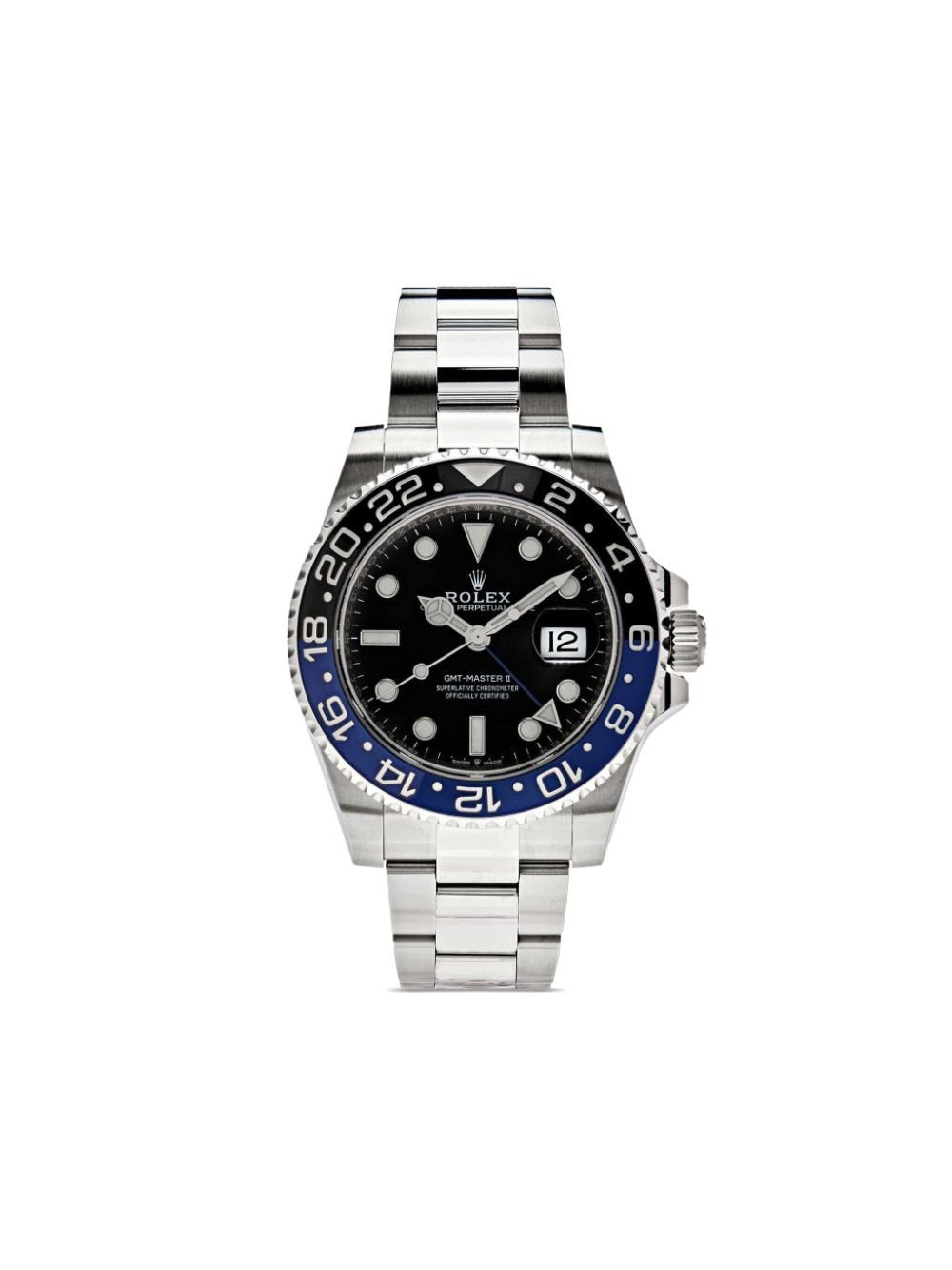 Rolex 2022 pre-owned GMT-Master II Batman 40mm