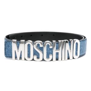 Louis Vuitton logo-lettering leather belt