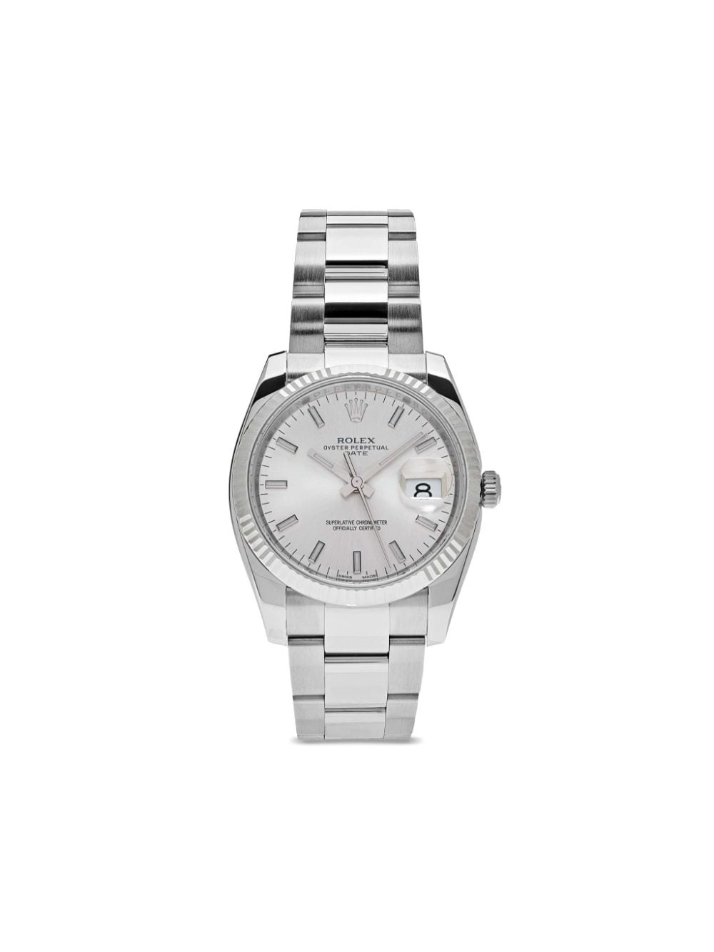 Rolex 2012 pre-owned Oyster Perpetual Date 34mm