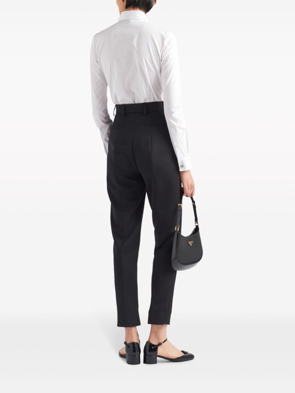 Prada jewel-buttons poplin shirt - Image 3