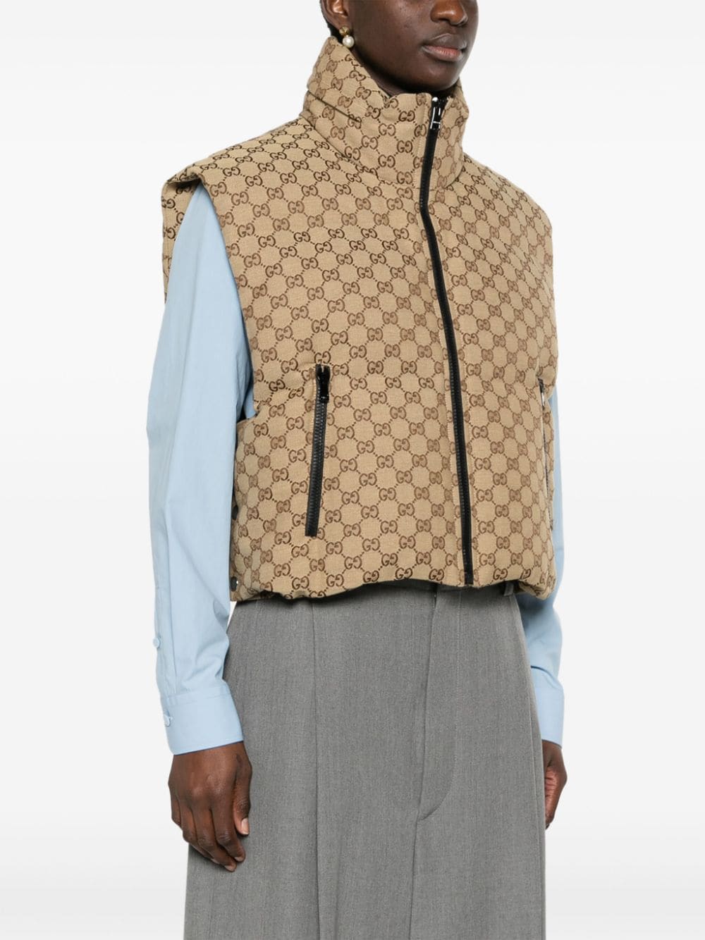 Gucci GG Supreme padded gilet - Image 3