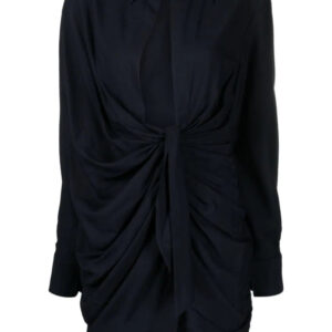 Jacquemus  La Robe Bahia draped minidress