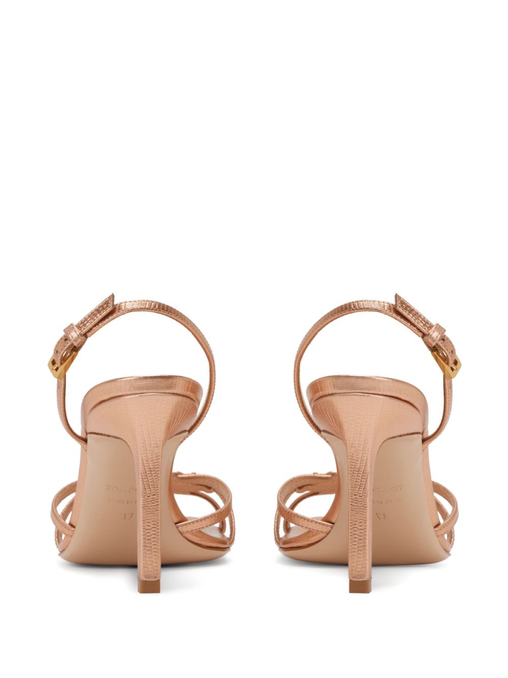 TOM FORD Whitney 85mm leather sandals - Image 3