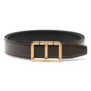 Louis Vuitton T-buckle leather belt