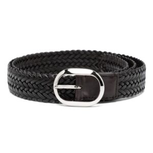Louis Vuitton interwoven leather belt