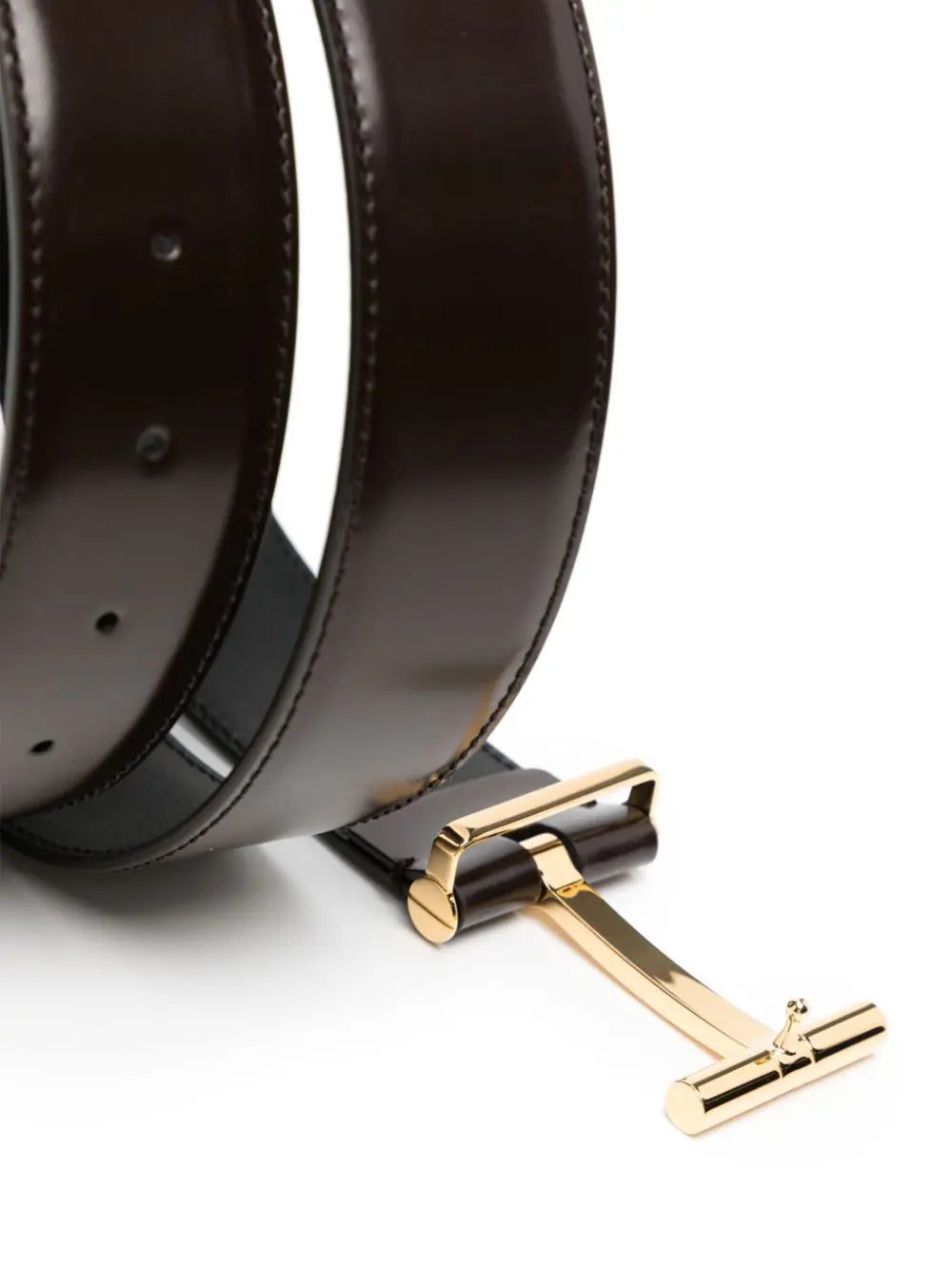TOM FORD T-buckle leather belt - Image 2