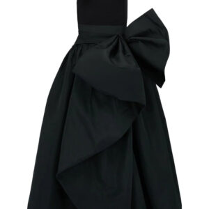Alexander McQueen  Hybrid bow-detail midi dress