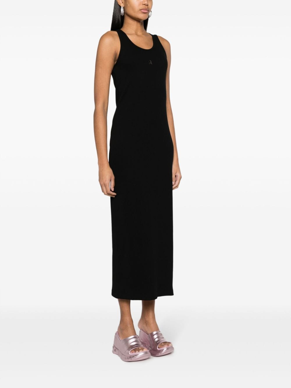 Givenchy 4G-plaque ribbed-knit maxi dress - Image 3