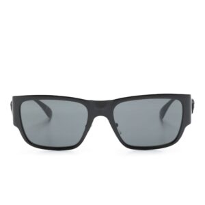 Versace Eyewear matte-effect rectangle-frame sunglasses