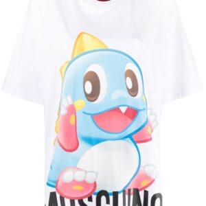 Moschino anime-print organic-cotton T-shirt