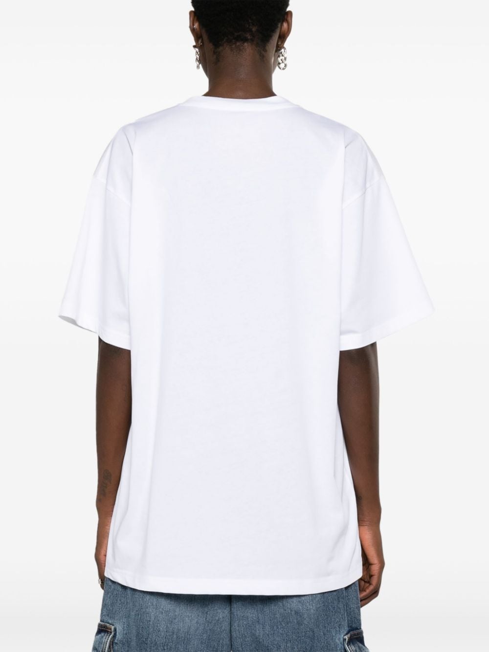 Moschino anime-print organic-cotton T-shirt - Image 4